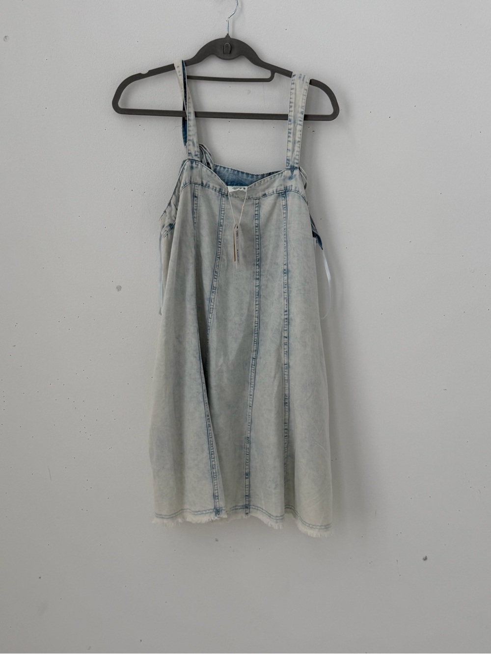 Dry Goods Light Blue Denim Pinafore
